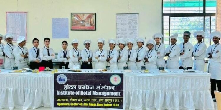 शत-प्रतिशत प्लेसमेंट की सफलता की नई मिसाल गढ़ रहा राज्य होटल प्रबंधन संस्थान रायपुर