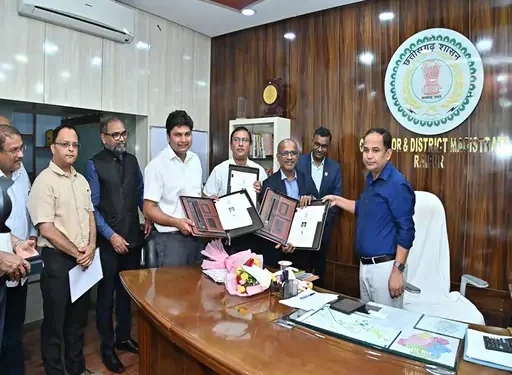 रायपुर में कचरे से बनेगी गैस:100 करोड़ का होगा इन्वेस्टमेंट, सरकार को हर साल मिलेगा 1 करोड़ GST, MOU साइन