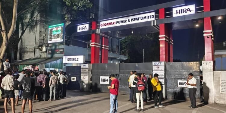 सिलतरा के स्टील प्लांट में हादसा: मजदूरों को बाहर निकलने का नहीं मिला मौका, 6 की मौत, कई जख्मी