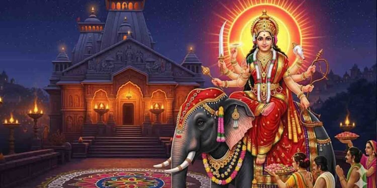 नवरात्र 2025: मां दुर्गा हाथी पर सवार होकर लाएंगी शुभ संकेत, 10 दिनों तक बरसेगी कृपा