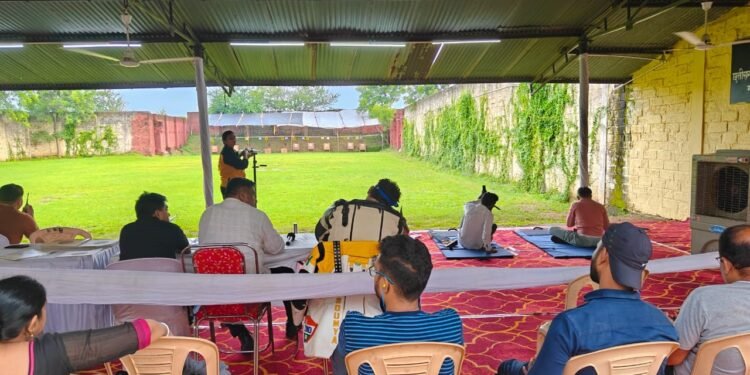 जिंदल समूह के सहयोग से राज्य स्तरीय शूटिंग प्रतियोगिता शुरू