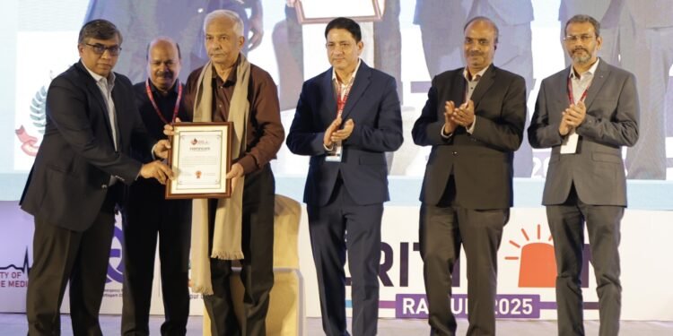 क्रिटिकॉन रायपुर 2025 का सफल समापन: क्रिटिकल केयर में नई दिशा, वैश्विक विशेषज्ञों ने साझा किए अनुभव