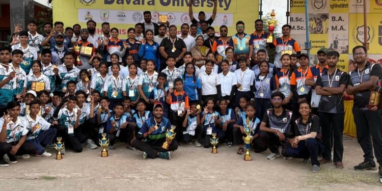 रायपुर में संपन्न हुई 6वीं सीनियर/जूनियर राज्य वुडबॉल चैंपियनशिप 2025, खिलाड़ियों ने दिखाया शानदार कौशल