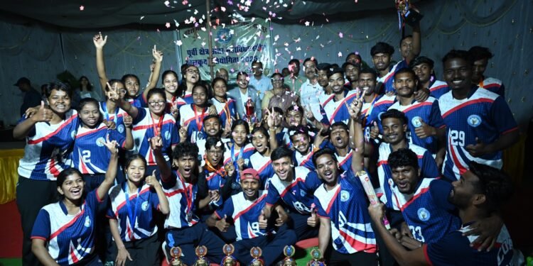 पूर्व क्षेत्रीय अंतर महाविद्यालयीन खेल-कूद प्रतियोगिता संपन्न, कृषि महाविद्यालय रायपुर बना ओवर ऑल चैम्पियन