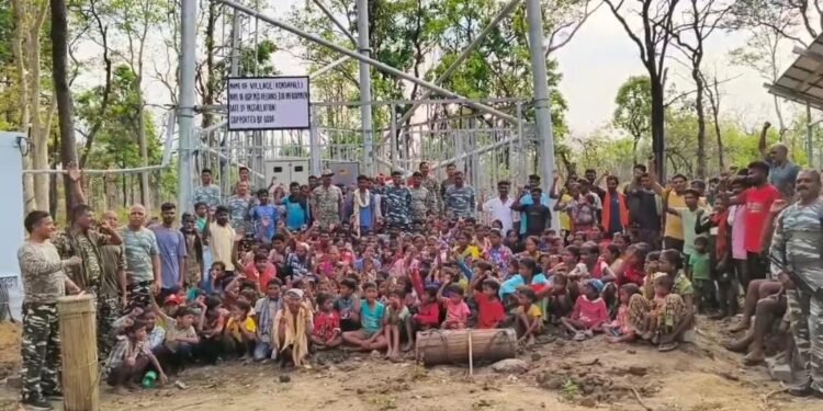 कोंडापल्ली में संचार क्रांति: दशकों की प्रतीक्षा के बाद पहली बार मिला मोबाइल नेटवर्क