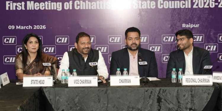 सीआईआई छत्तीसगढ़ को नया नेतृत्व: बजरंग गोयल चेयरमैन, आनंद सिंघानिया वाइस चेयरमैन