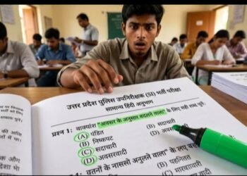 UP SI भर्ती परीक्षा के सवाल पर मचा बवाल, ‘पंडित’ विकल्प पर सोशल मीडिया में आक्रोश