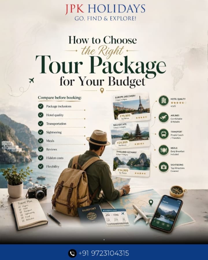 BUSINESS NEWS: ट्रिप प्लान करने से पहले न करें ये गलती! JPK Holidays लेकर आया बजट-फ्रेंडली इंटरनेशनल टूर पैकेज