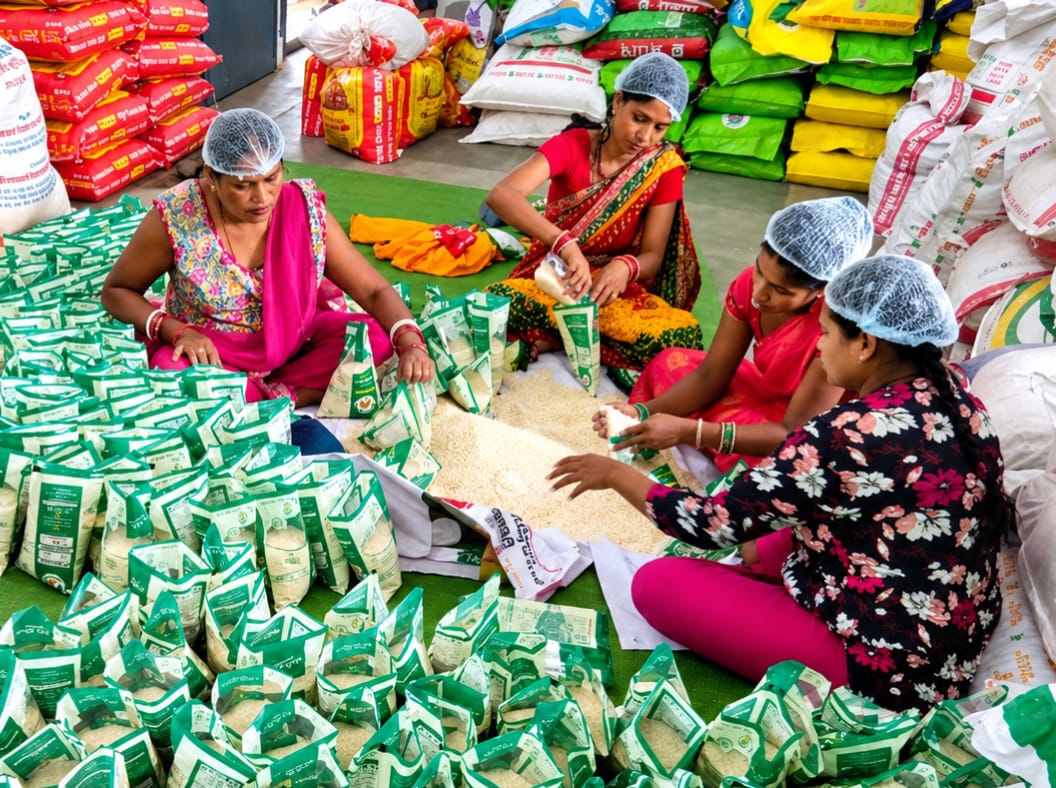 विष्णुभोग की महक से महक रहा जीपीएम, किसानों और बहनों को मिल रही नई पहचान